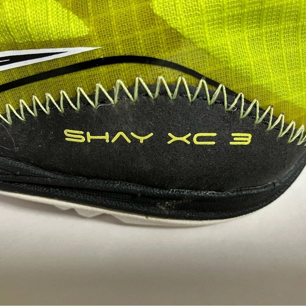 Saucony Men’s Shay XC3 Spike Running Shoe/Cleats, Size 11.5, Neon Green/Black